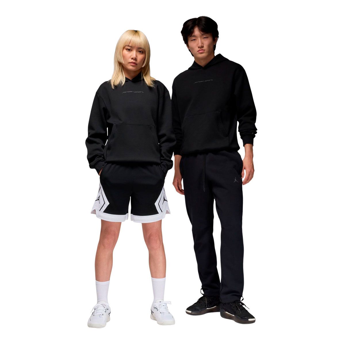 Jordan Mens Sport Hoop Fleece Dri-FIT Pullover Hoodie