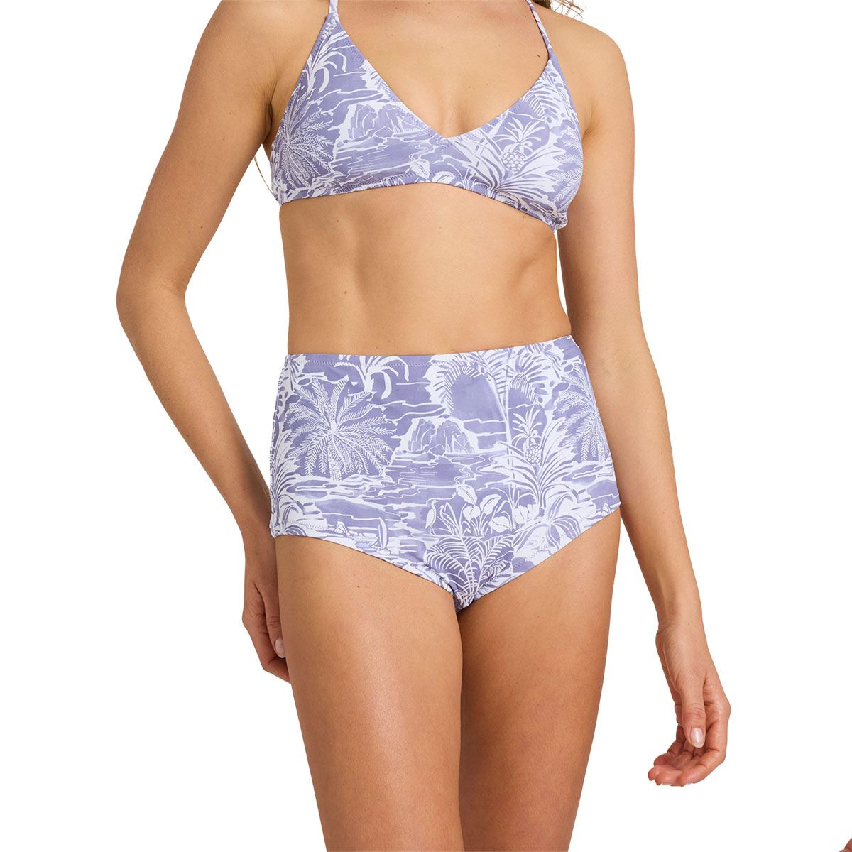 Roxy Womens Mana Cheeky Boyleg Swim Briefs