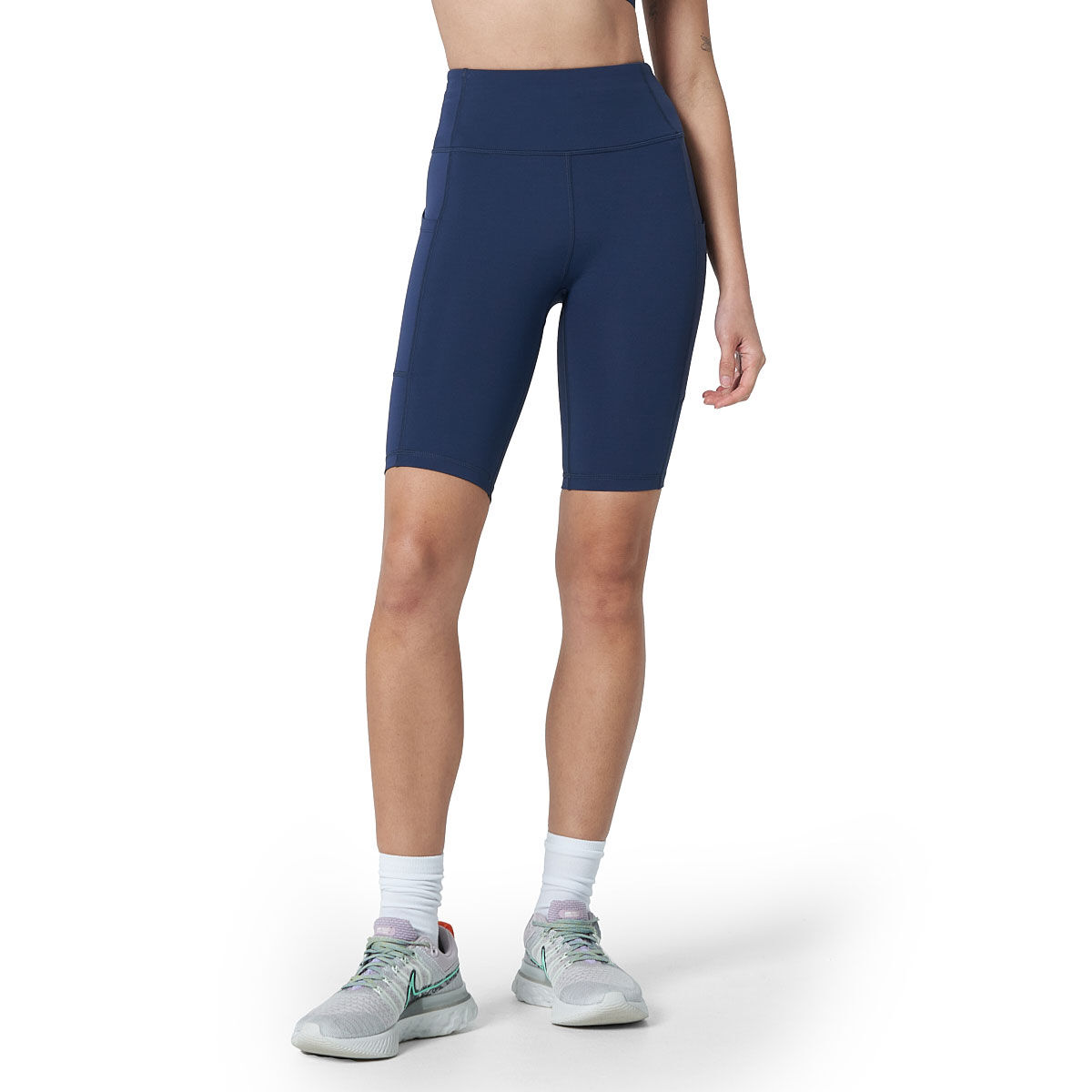 Ell/Voo Womens Essentials 9 Inch Pocket Short Tights