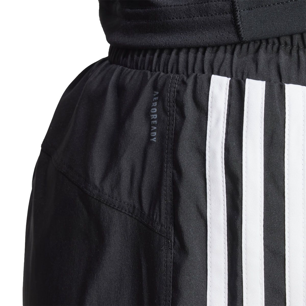 adidas Womens Pacer 3 Stripes Training High Rise Shorts