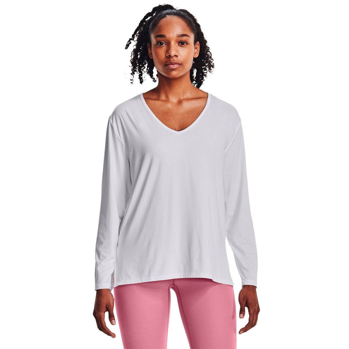 Under Armour Womens Meridian Long Sleeve Longline Tee