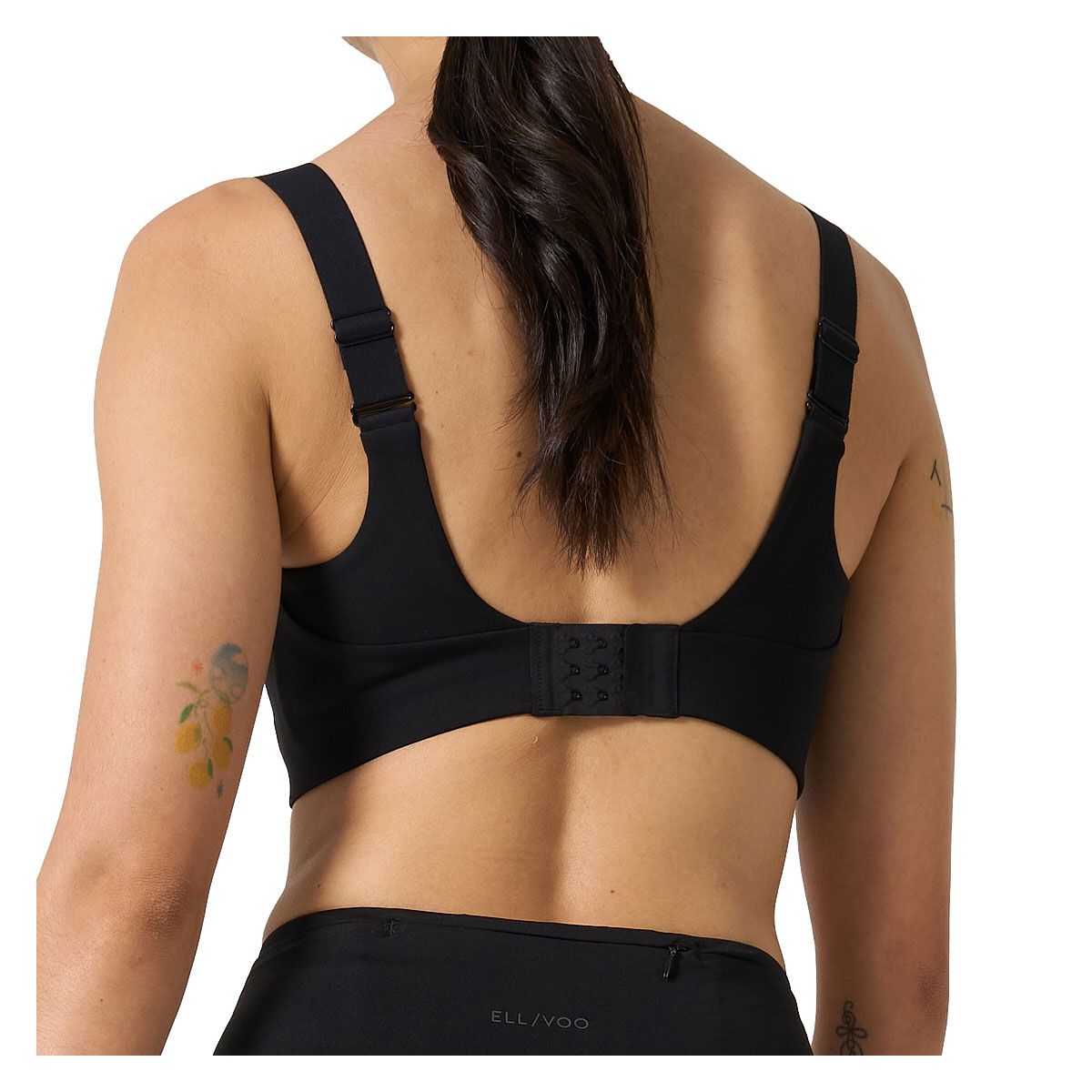 Ell/Voo Womens Hera Crop Sports Bra