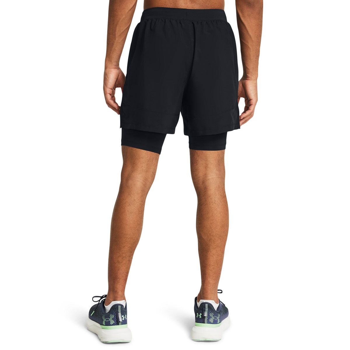 Under Armour Mens UA Launch 5 inch 2 in 1 Running Shorts