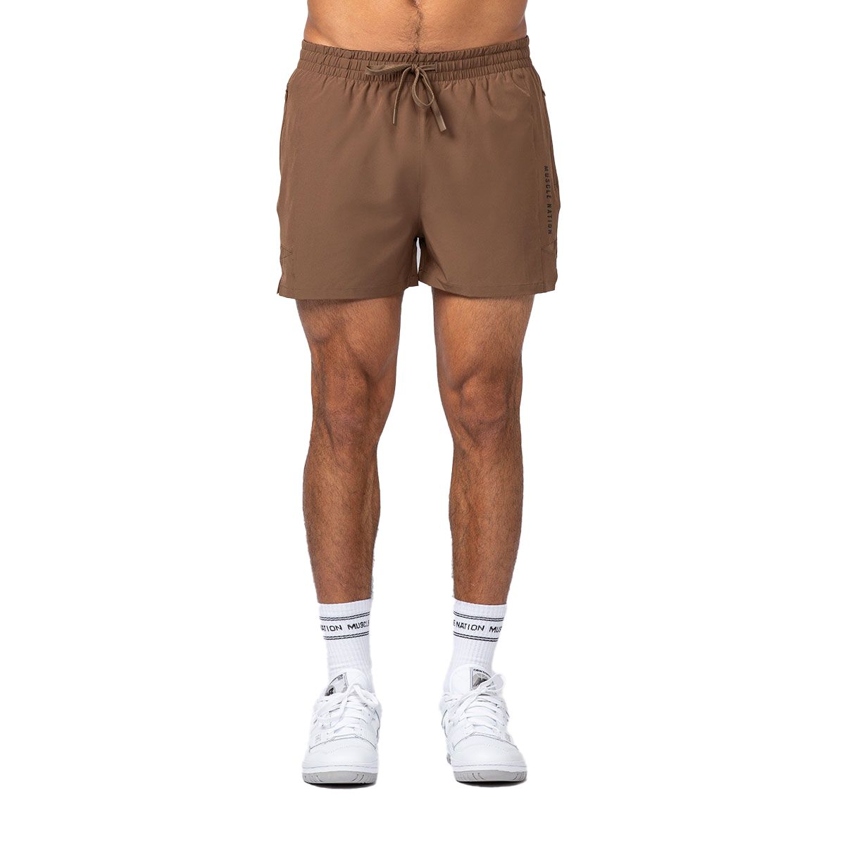 Muscle Nation Mens Streamline 3 Inch Training Shorts