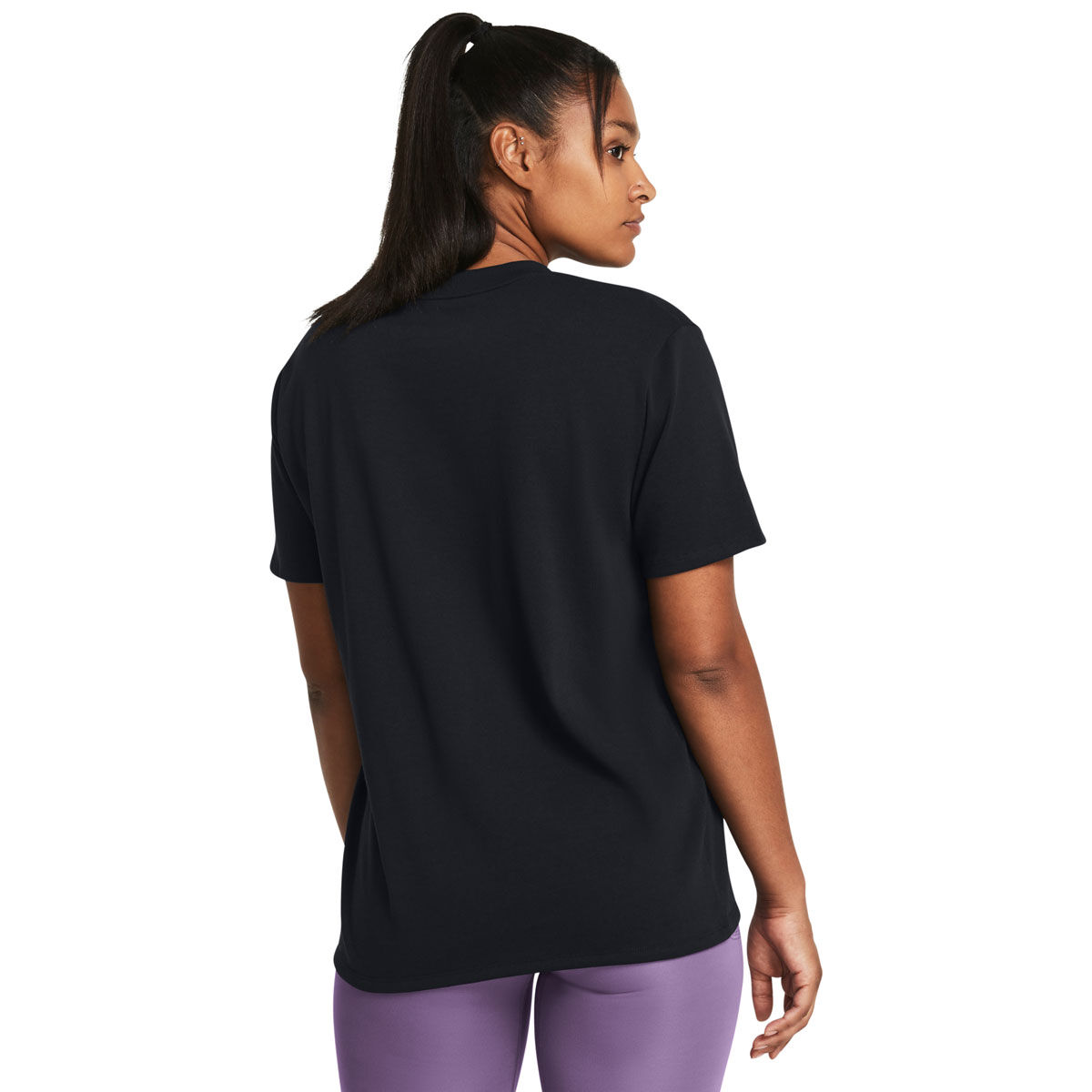 Under Armour Womens Heavyweight Embroidered Patch Boyfriend Tee