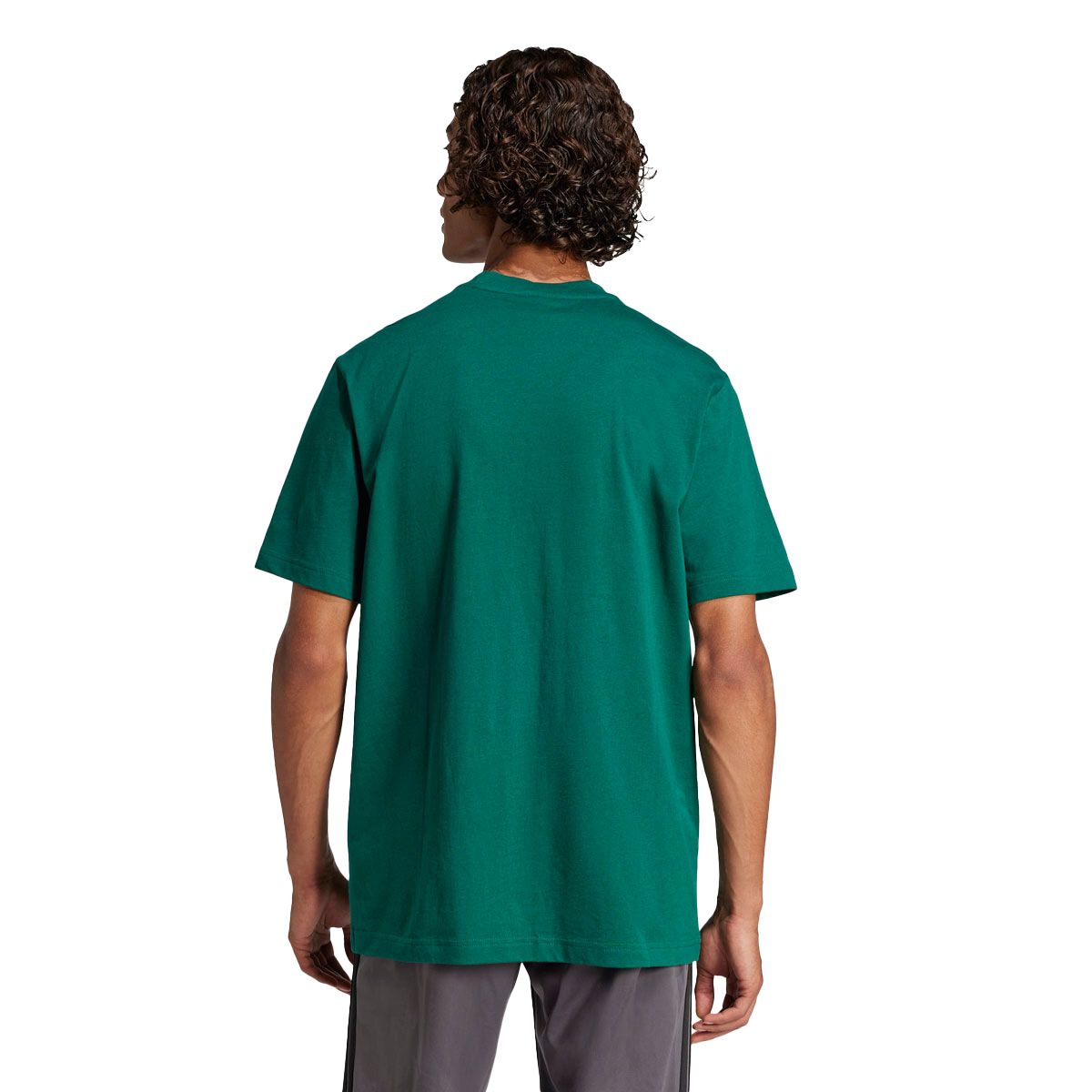 adidas Mens Essentials Small Logo Single Jersey Tee