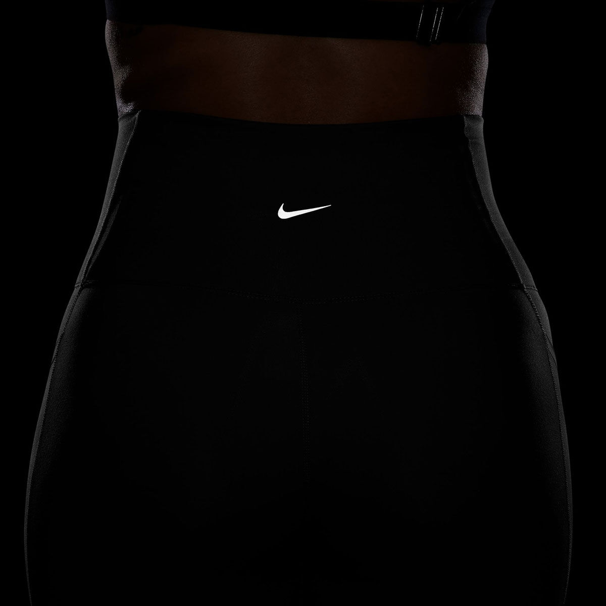 Nike Womens One Maternity Dri-FIT High Rise 8 Inch Short Tights