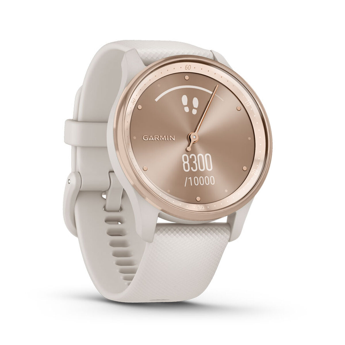 Garmin Vivomove Watch - White Cream