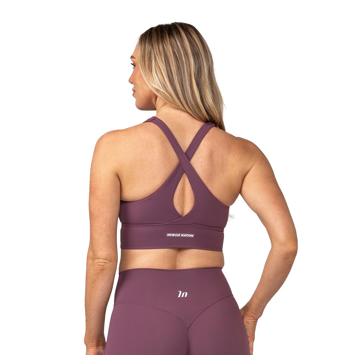 Muscle Nation Womens Allure Longline Sports Bra
