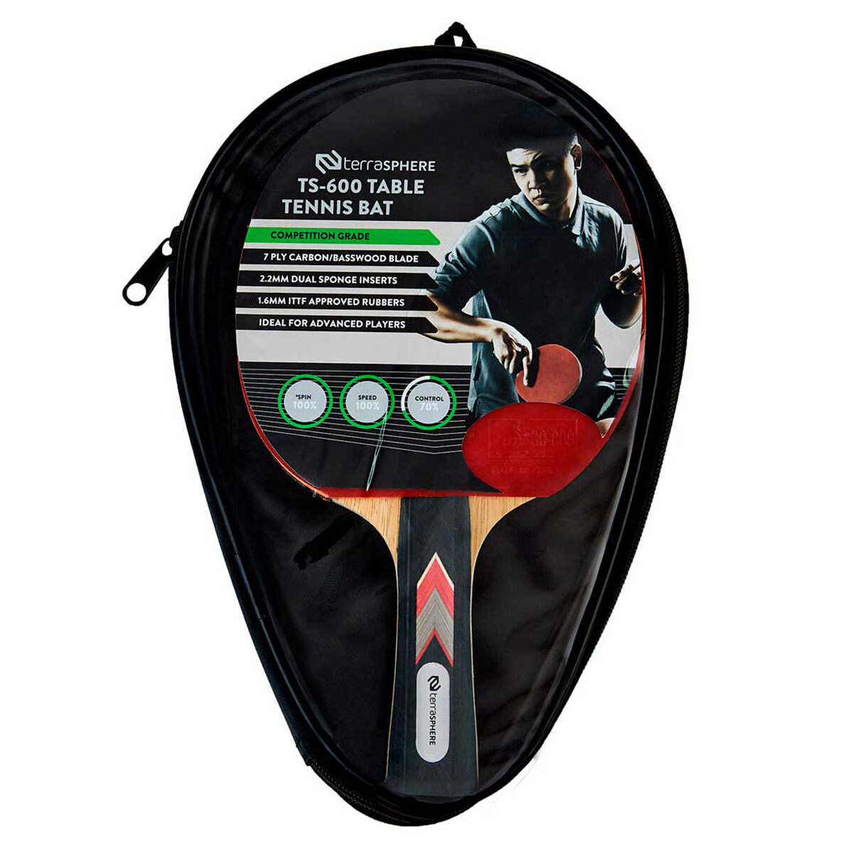 Terrasphere TS600 Table Tennis Bat