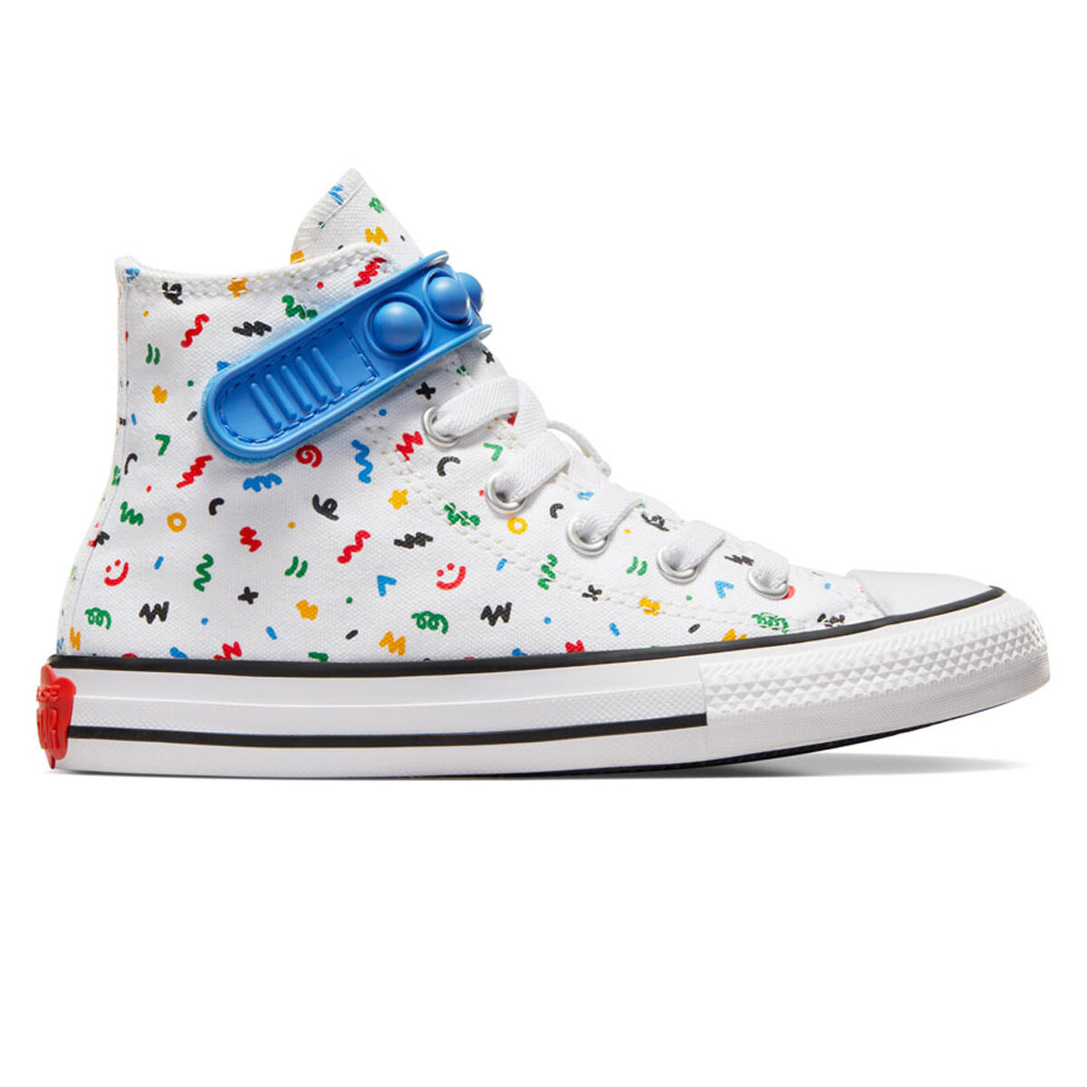 Converse Chuck Taylor All Star Easy On Polka Doodle High Kids Casual Shoes