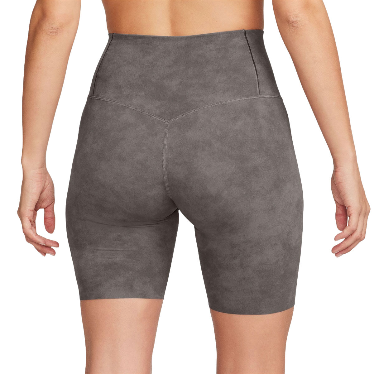 Nike Womens Zenvy Dri-FIT High Rise 8 Inch Tie-Dye Short Tights