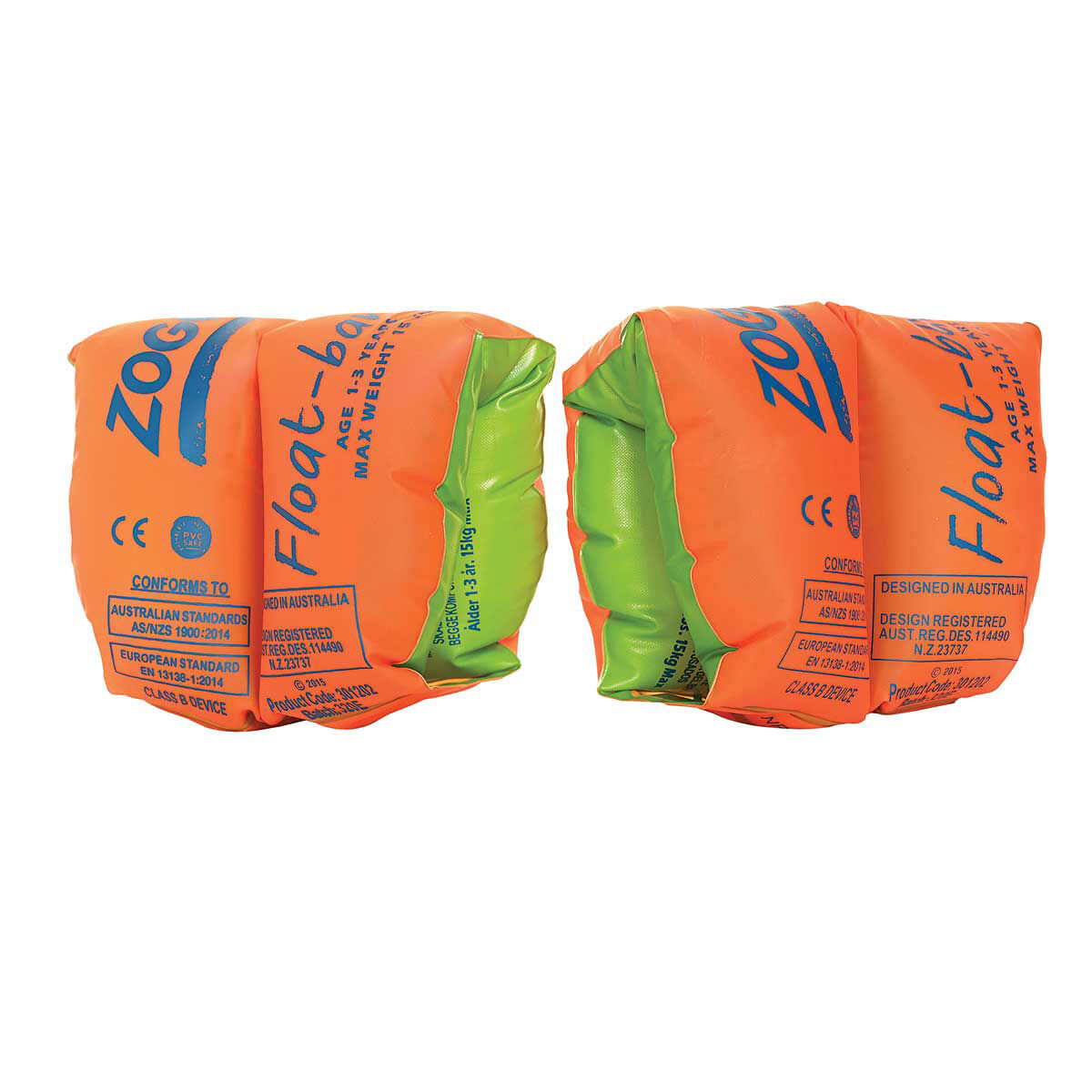 Zoggs Inflatable Float Bands (1-3 Years)
