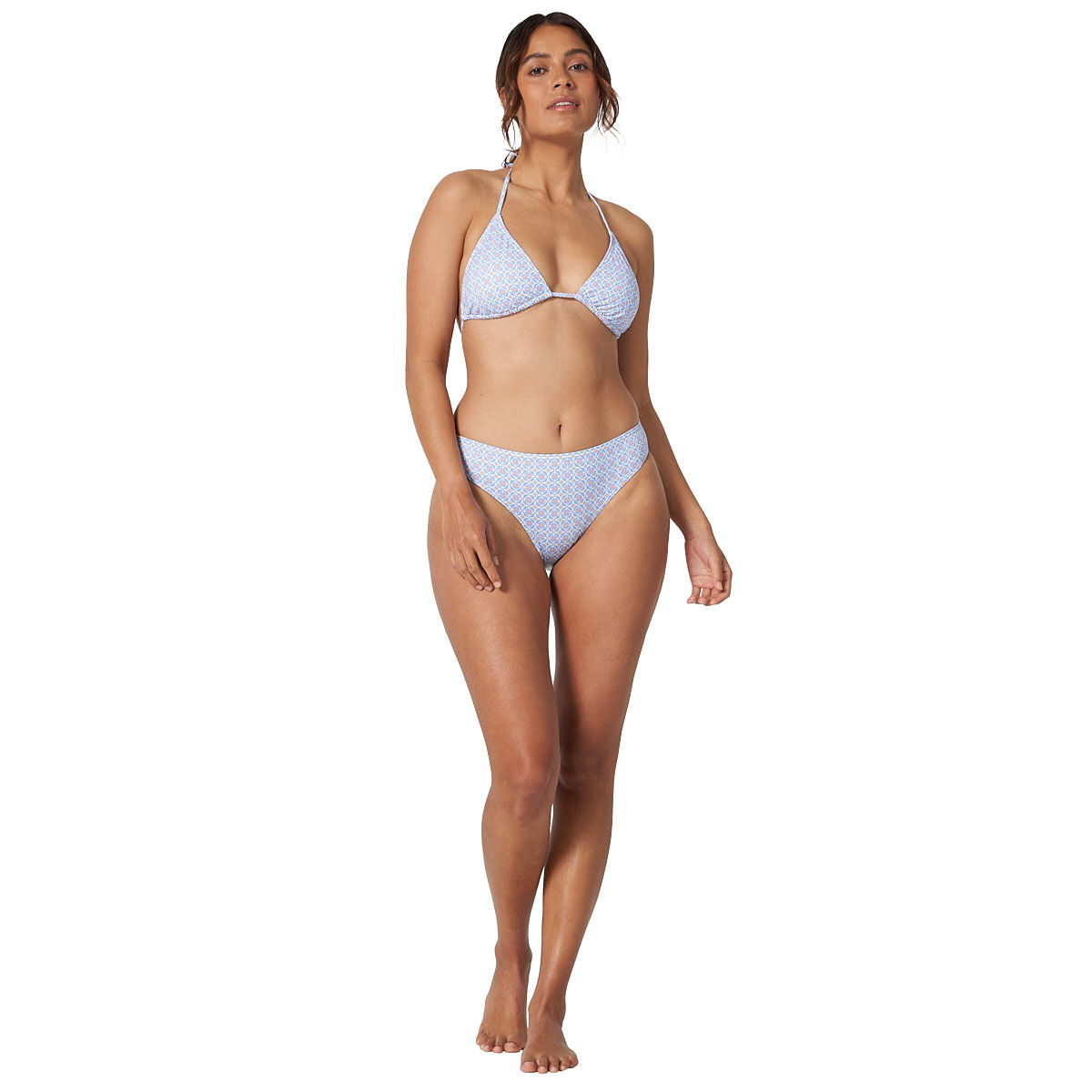 Tahwalhi Womens Nostalgic Geo Hipster Bikini Bottoms