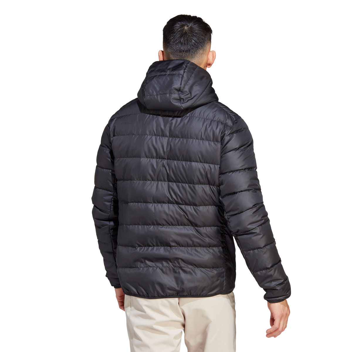 adidas Mens Multi Light Down Hooded Jacket