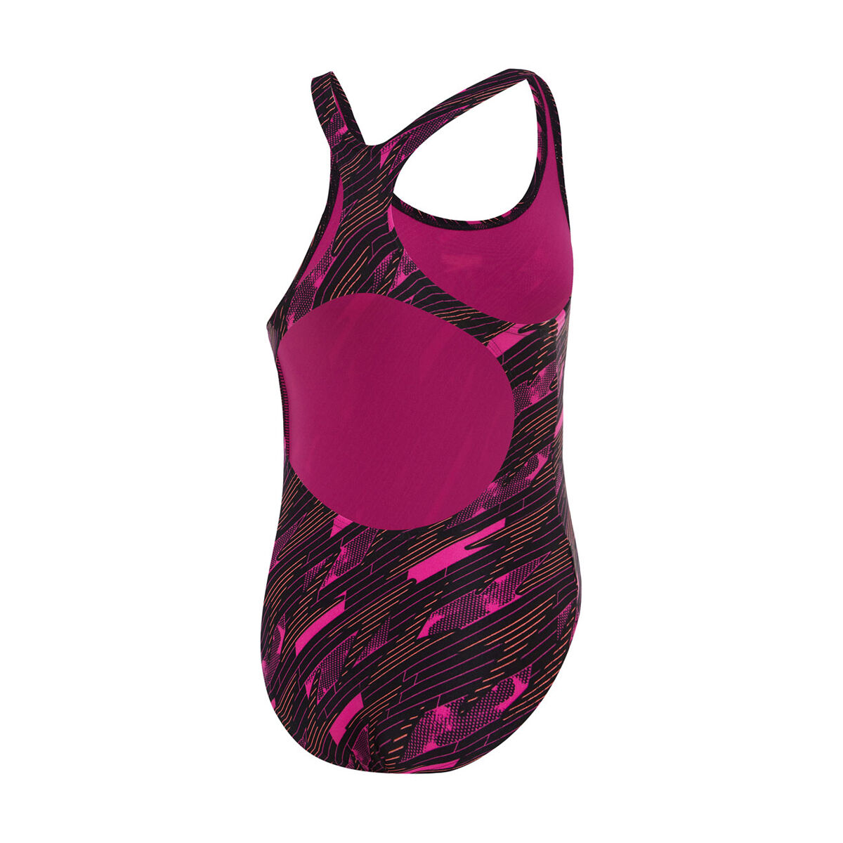 Speedo Girls Endurance+ Hyperboom Allover Medalist One Piece Swimsuit