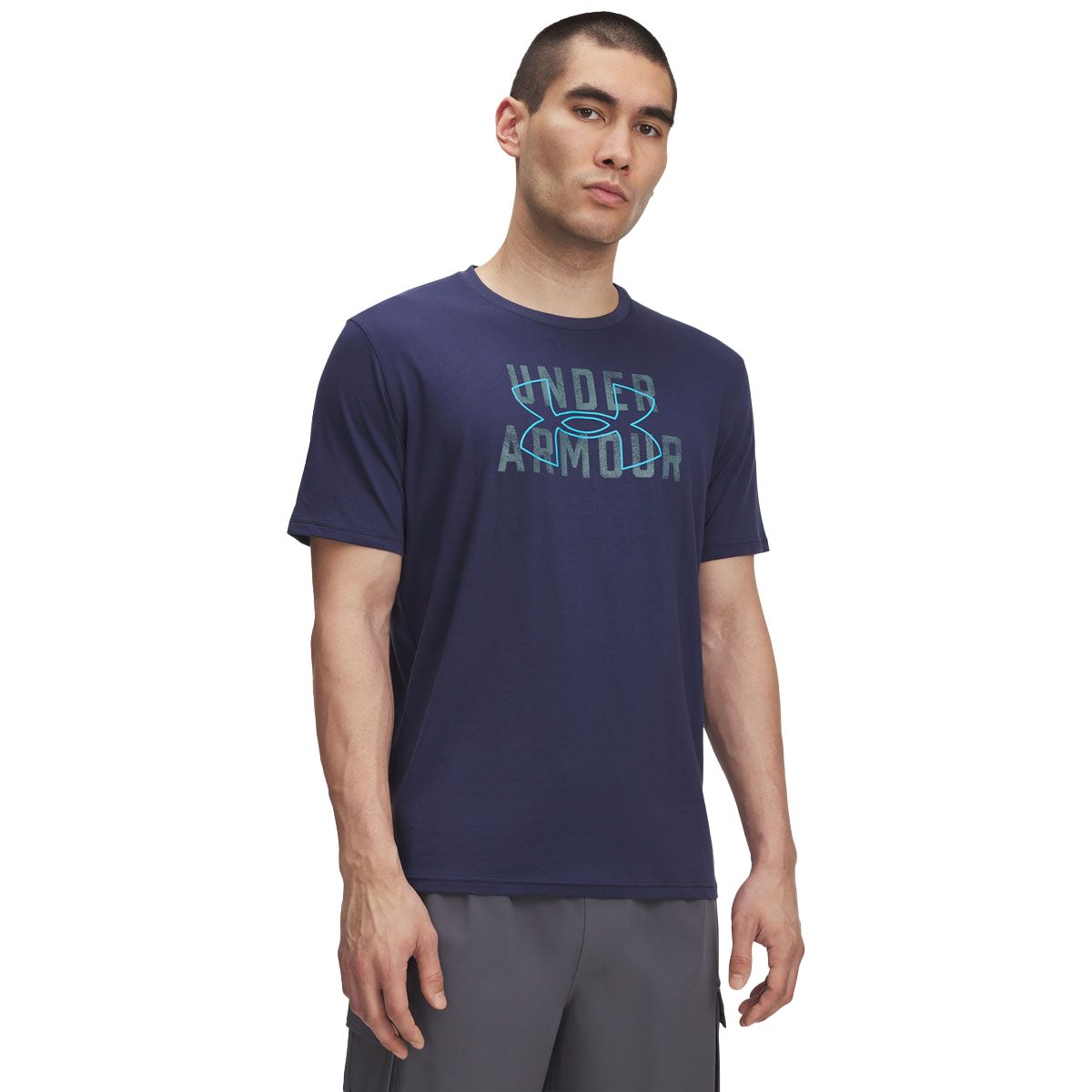 Under Armour Mens Wordmark Logo Tee