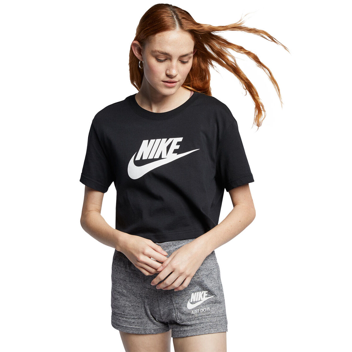 Nike Womens Sportswear Essentials Cropped Tee
