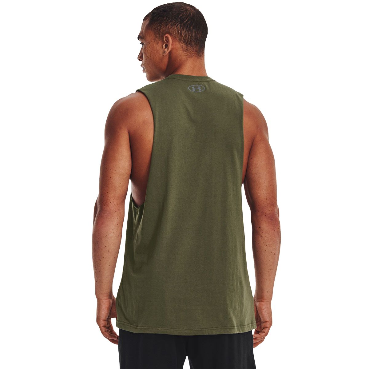 Under Armour Mens Sportstyle Left Chest Logo Cut Off Tank