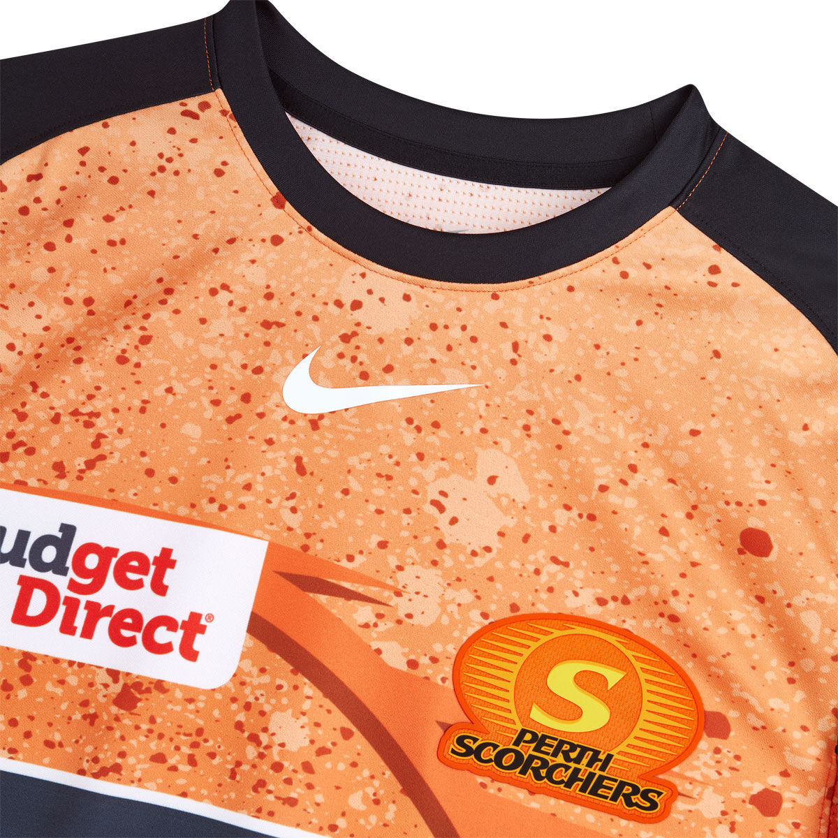 Perth Scorchers 2024/25 Mens BBL Home Jersey Orange/Black S