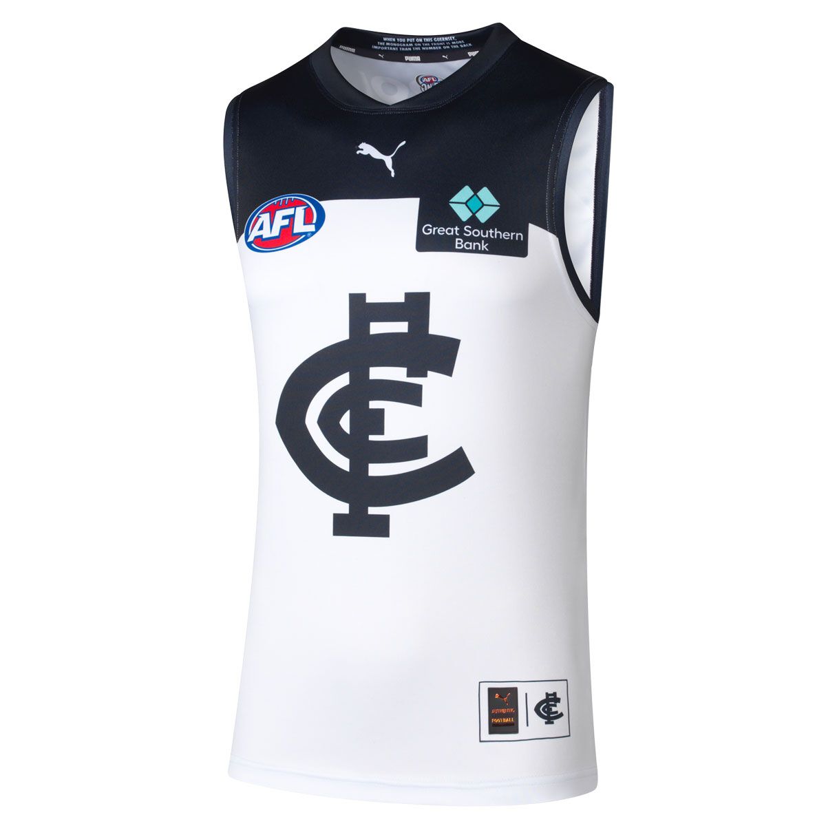 Carlton Blues Mens 2025 Clash Guernsey