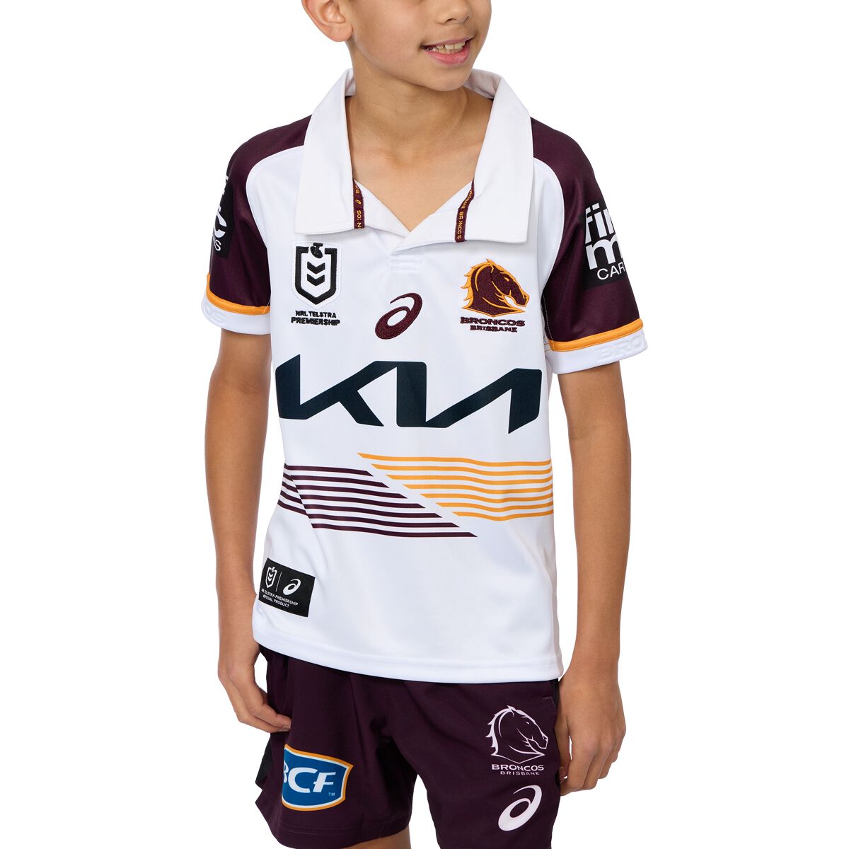 Brisbane Broncos 2025 Kids Away Jersey