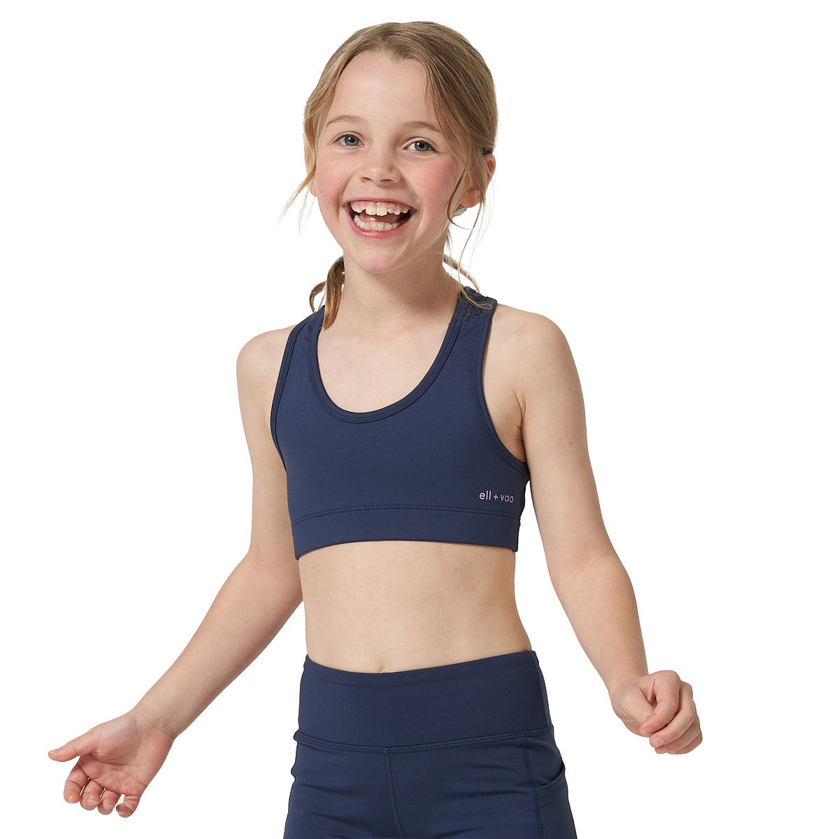 Ell/Voo Kids Core Essentials Crop Top