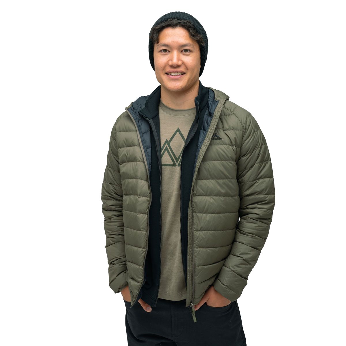 macpac Mens Uber Hooded Down Jacket