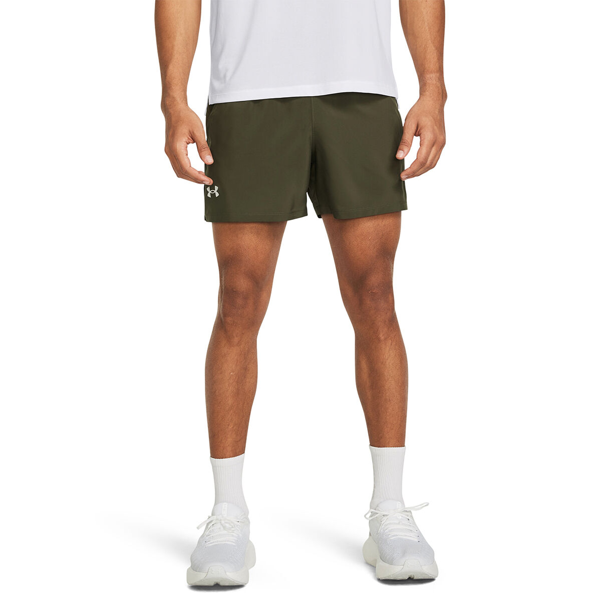 Under Armour Mens Launch 5 Inch Unlined Running Shorts
