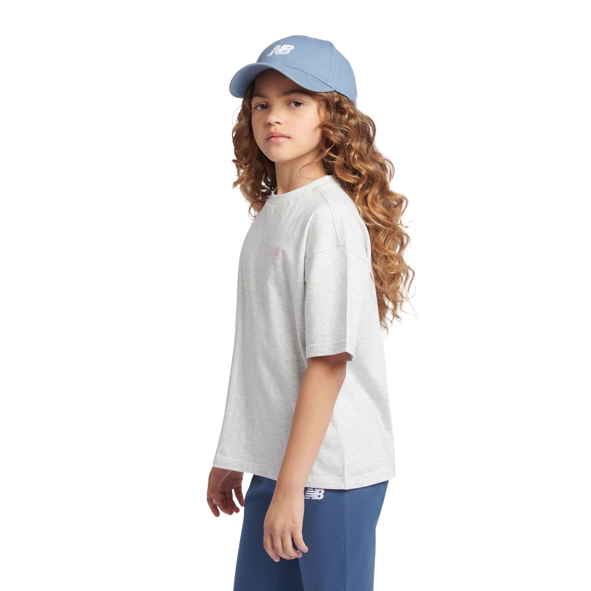 New Balance Junior Jersey Small Logo Tee