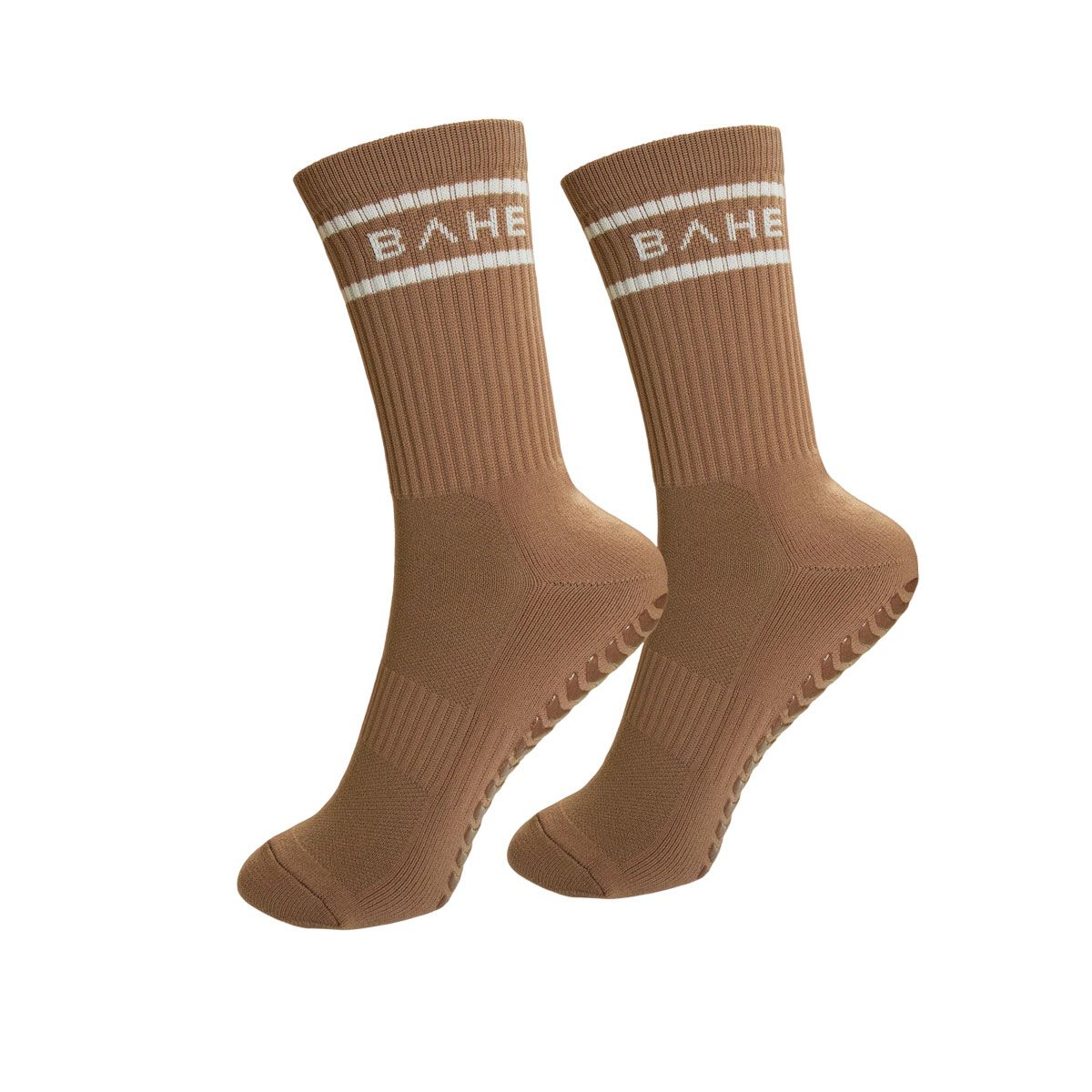 Bahe Grippy Chevron Ankle Socks
