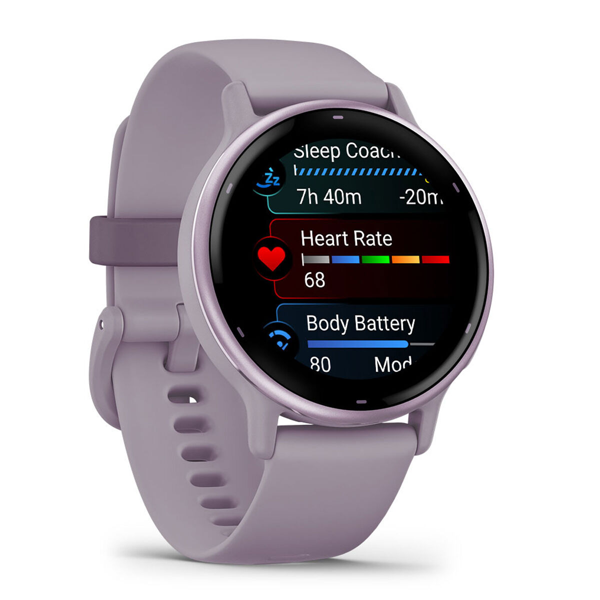 Garmin Vivoactive 5 Watch - Orchid Metallic