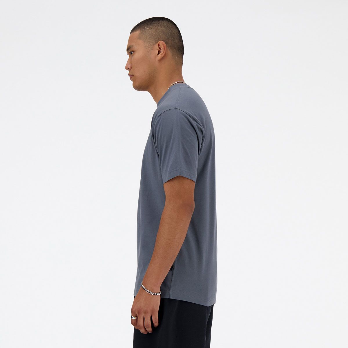 New Balance Mens Relaxed Logo Tee