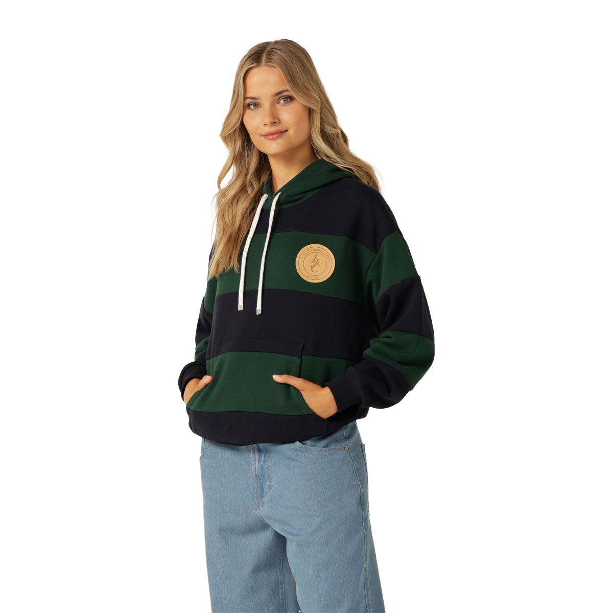 Lorna Jane Womens Heritage Rugby Polo Hoodie