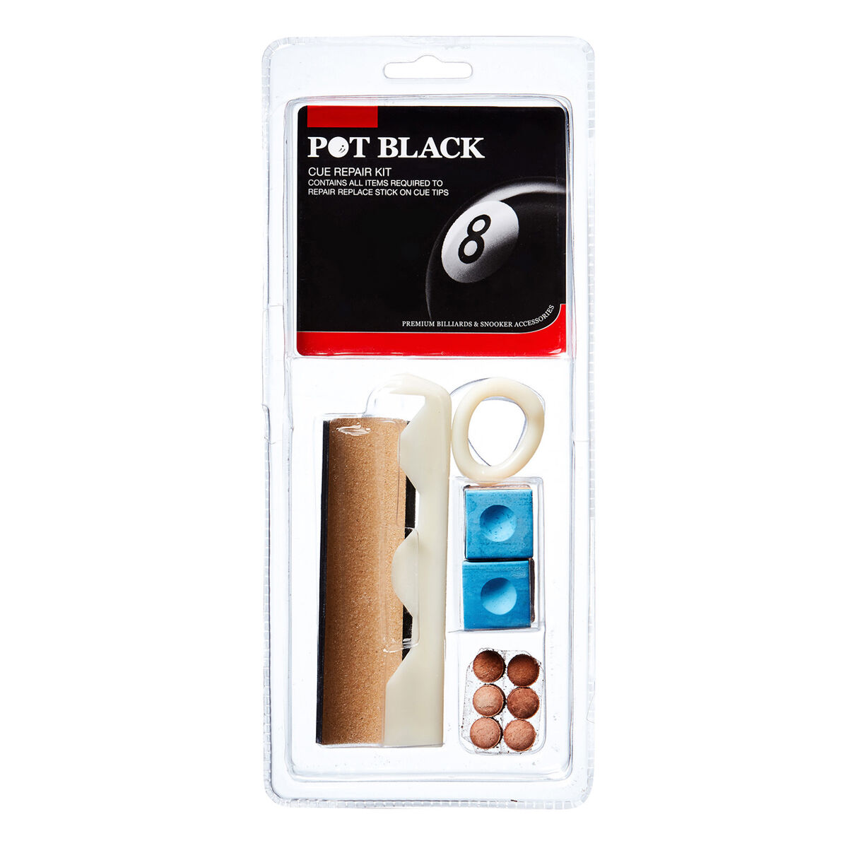 Pot Black Cue Repair Kit