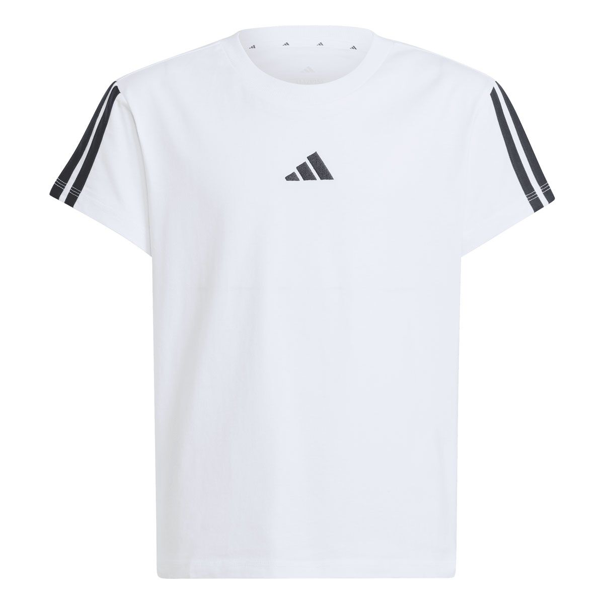 adidas Junior 3-Stripes Tee