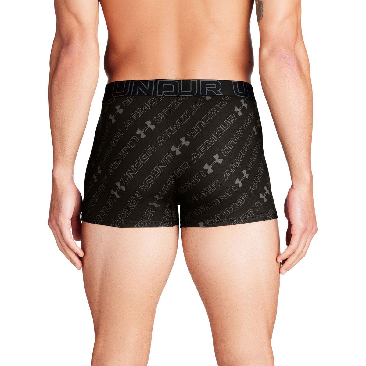 Under Armour Mens Performance Cotton 3 Inch Trunks