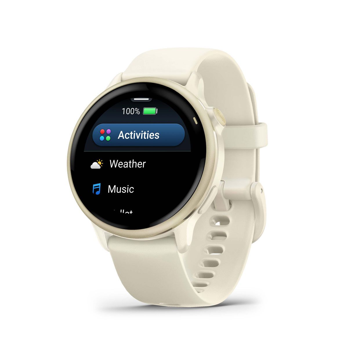 Garmin Vivoactive 6 Watch - Bone Gold