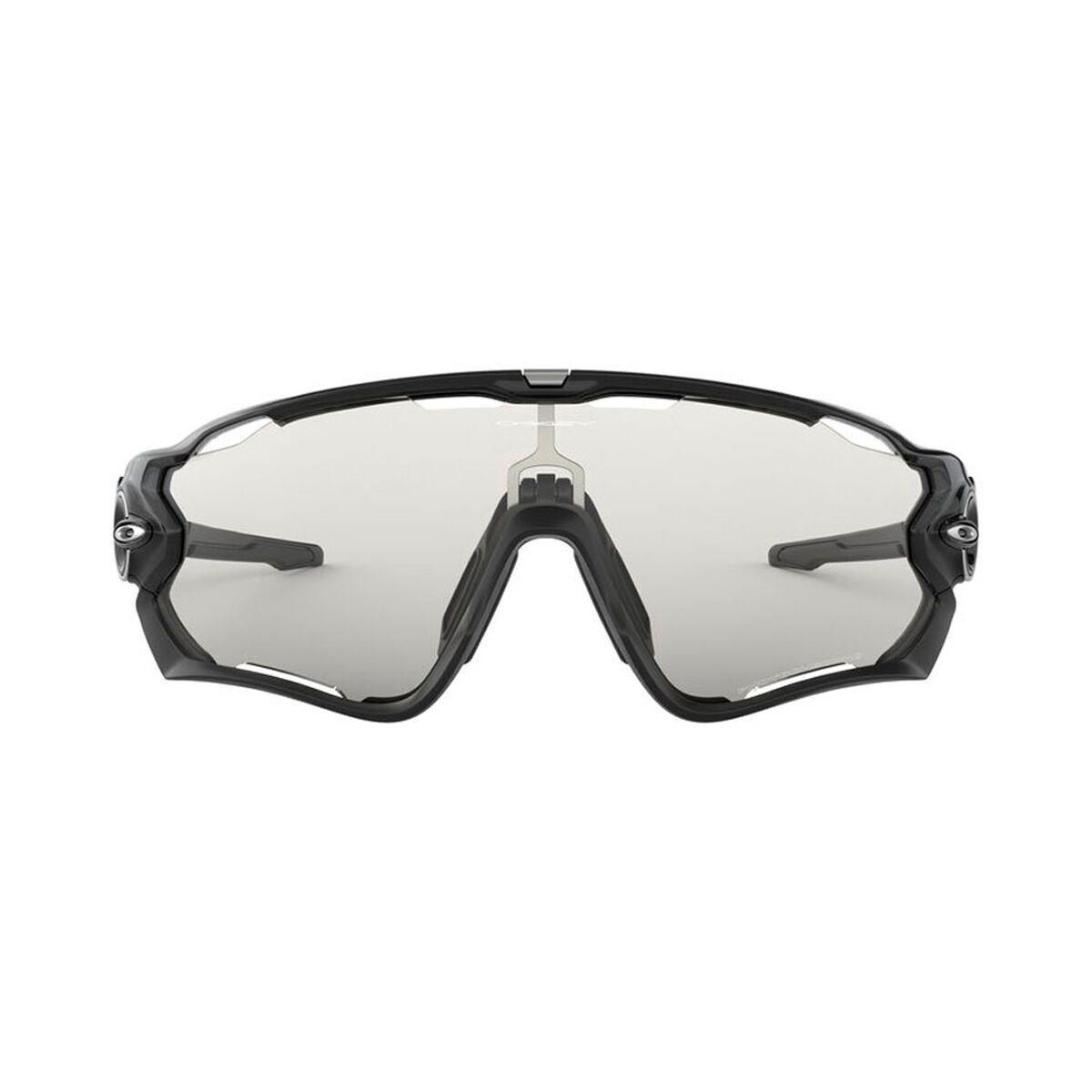 OAKLEY Jawbreaker Sunglasses - Polished Black with Clear Black Polarized
