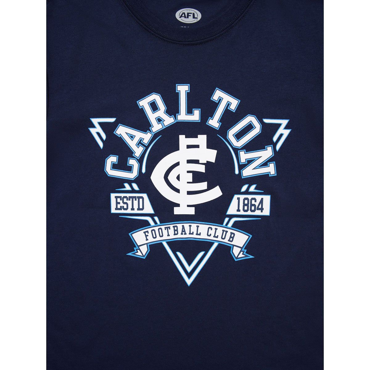 Carlton Blues Kids Banner Tee