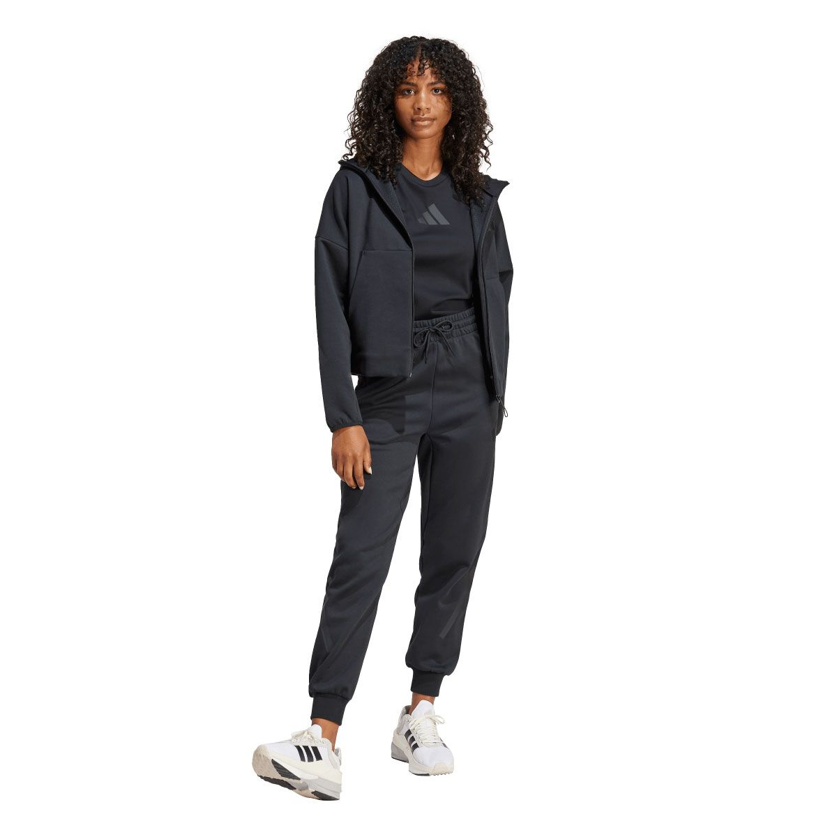 adidas Womens Z.N.E. Full Zip Hoodie