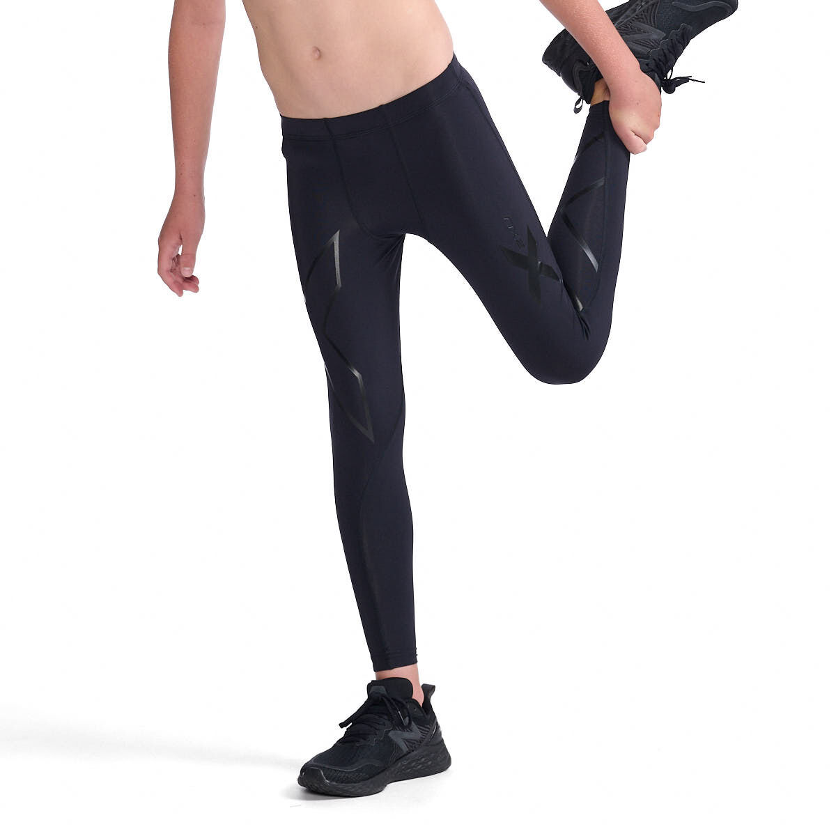 2XU Boys Full Length Compression Tights