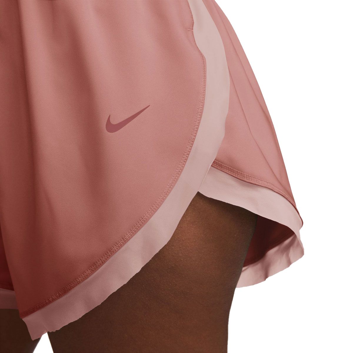 Nike Womens One Dri-FIT Brief-Lined 3 Inch Shorts
