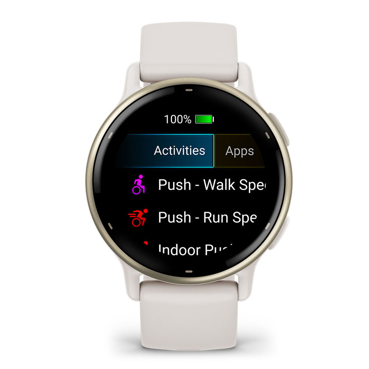 Garmin Vivoactive 5 Watch - Cream Gold