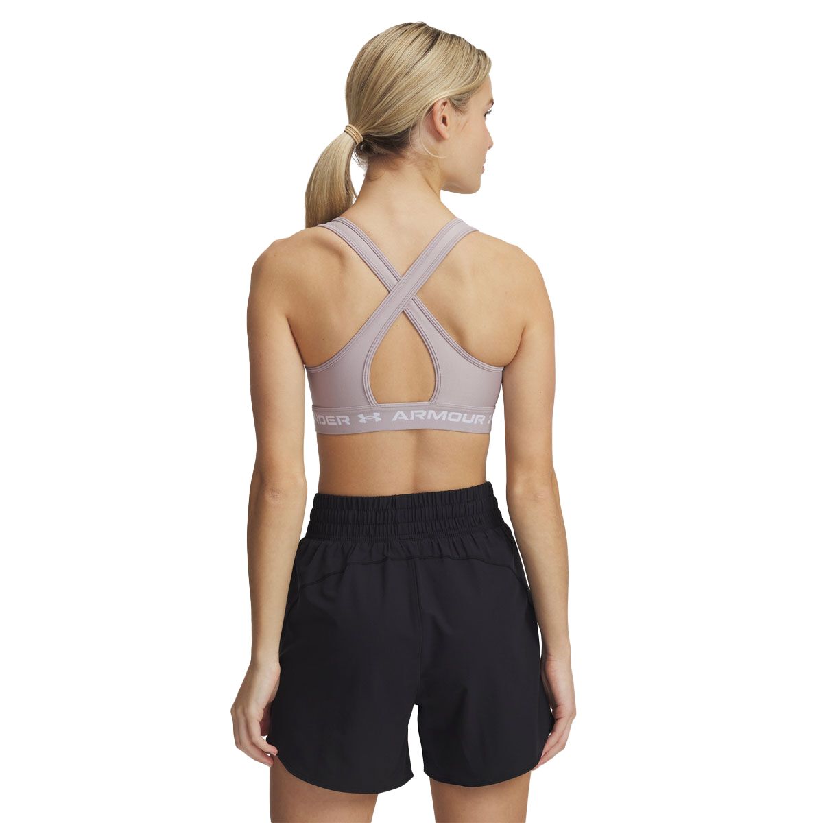 Under Armour Womens Crossback Mid Support Sports Bra