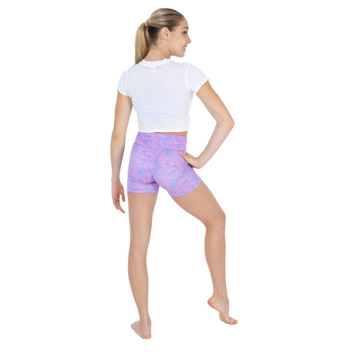 Flo Active Junior Nicole High Rise Mid Length Shorts