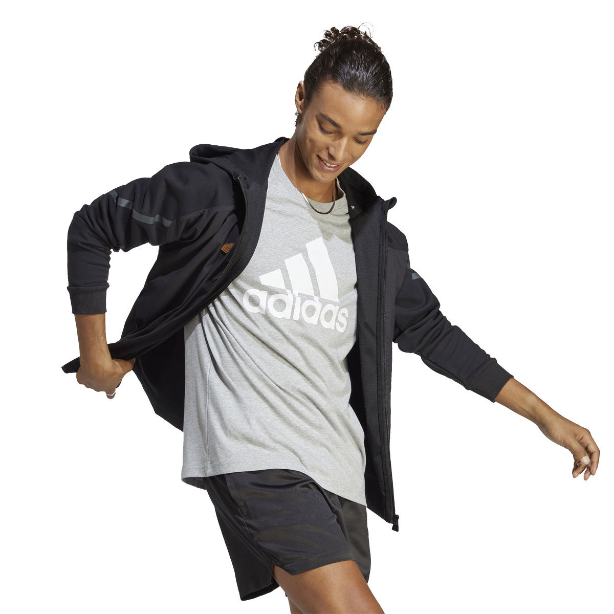 adidas Mens Essentials Big Logo Tee