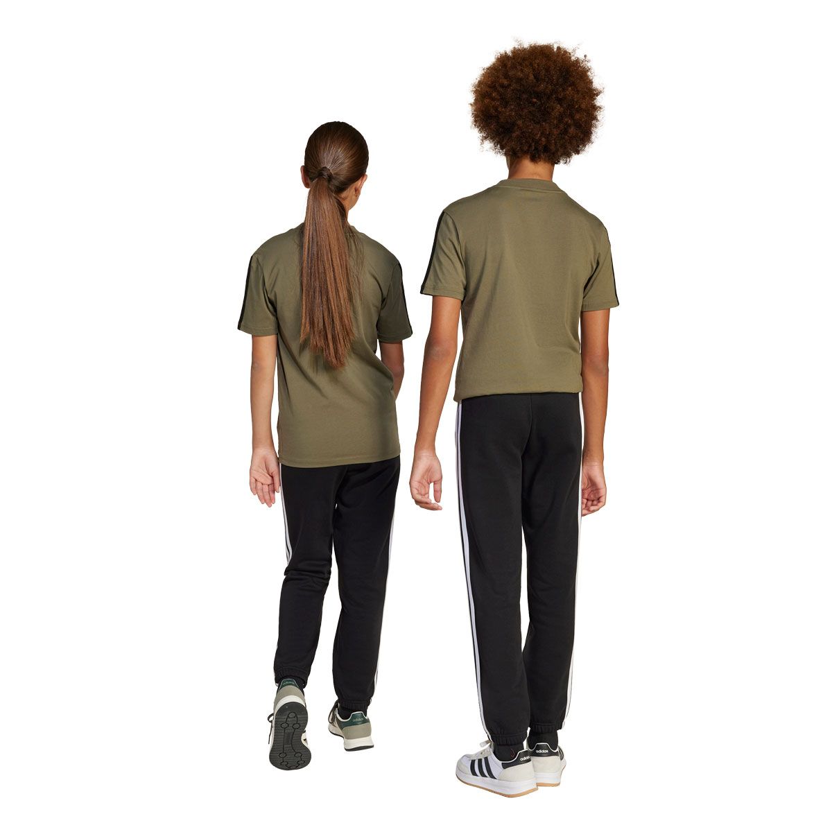 adidas Junior Essentials Fleece 3-Stripes Jogger Track Pants