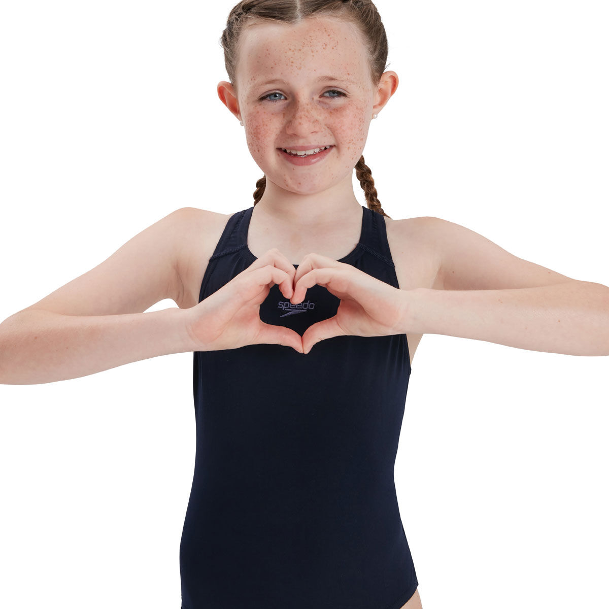 Speedo Girls Endurance+ Medalist One Piece Swimsuit