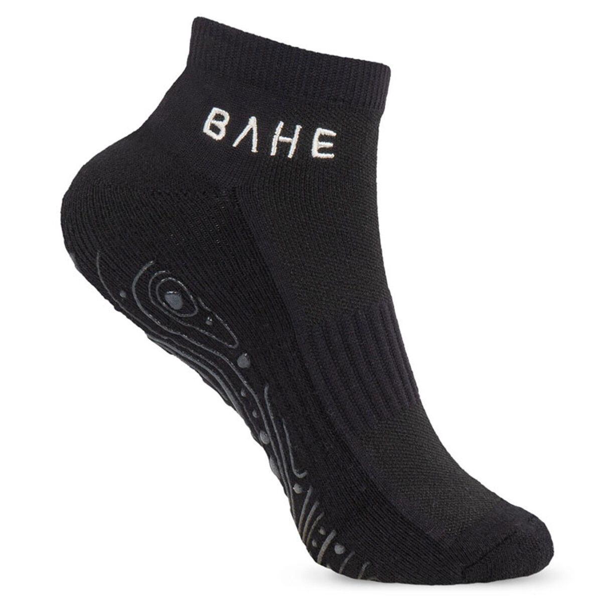Bahe Grounded Grippy Ankle Socks Anthracite
